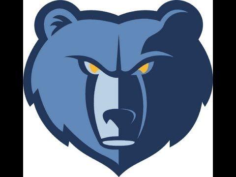 Grizzly Head Logo - Logo Dojo Memphis Grizzlies (Tutorial) - YouTube