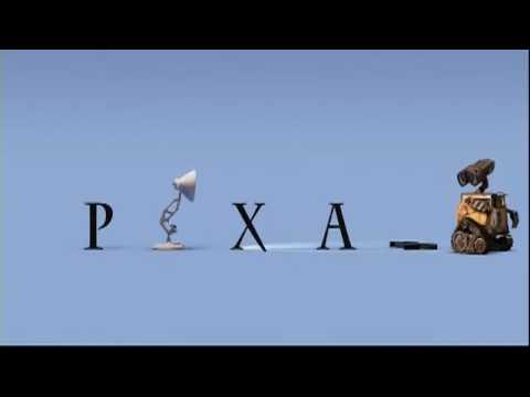 Wall-E Pixar Logo - Wall - E & Pixar logo - YouTube