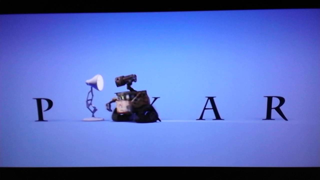 Wall-E Disney Pixar Logo - Walle Disney Bnl Pixar intro logo (Apspann) - YouTube