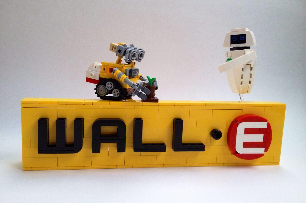Wall-E Pixar Logo - WALL-E Logo | Made this WALL-E logo sign just for fun, after… | Flickr