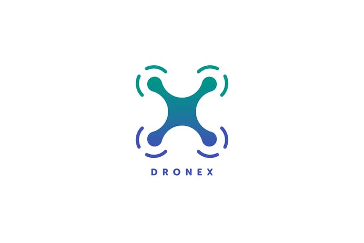W an X Logo - Drone X Logo Template by Pixasquare on Envato Elements