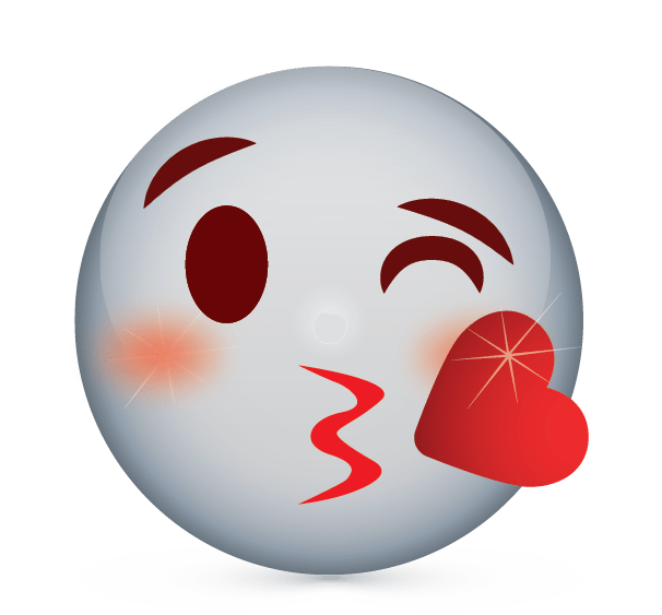 Kiss Emoji Logo - Create ? Free Emoji Blowing Kiss Logo with Online Logos Creator
