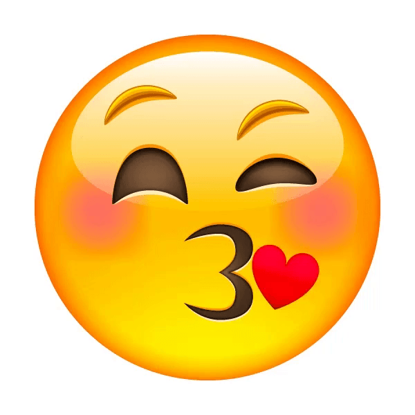 Kiss Emoji Logo - Kiss Emoji GIFs
