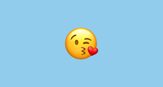 Kiss Emoji Logo - 