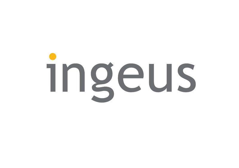 Black with a Dot of Yellow I Logo - Ingeus UK Ingeus UK for Life