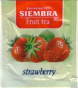 Black Strawberry Logo - Tea Bag: strawberry, dif logo, bs black rectangle (Siembra, Poland ...