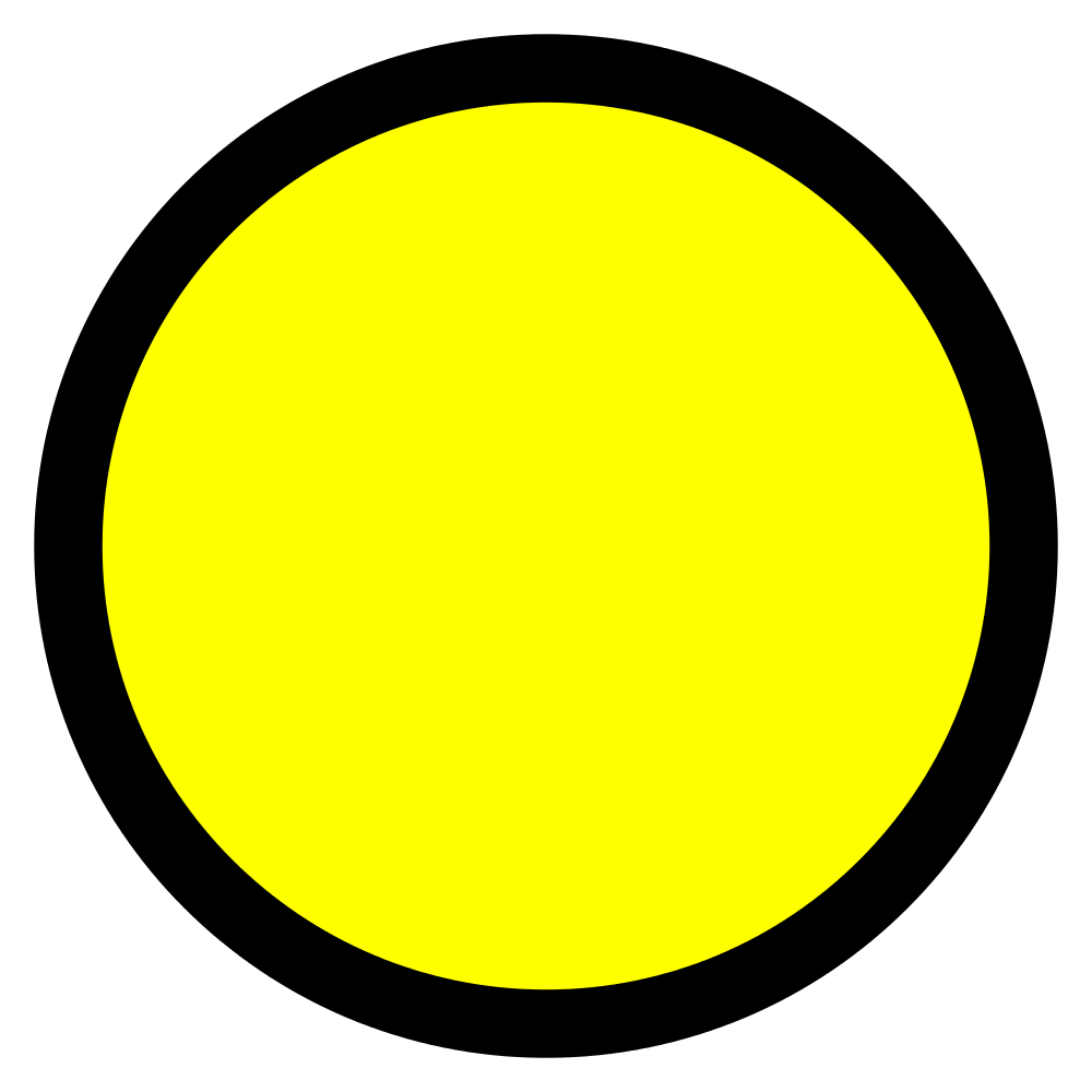 Black with a Dot of Yellow I Logo - File:Yellow dot.svg - Wikimedia Commons