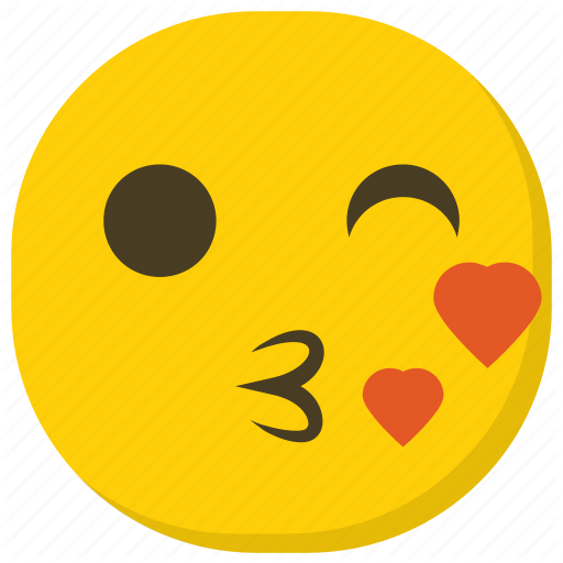 Kiss Emoji Logo - Emoji, feelings, kiss emoji, kissing face, smiley icon