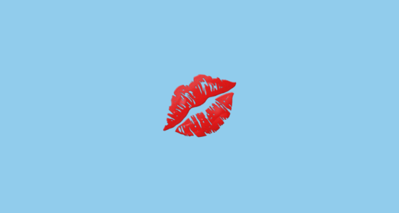 Kiss Emoji Logo - 