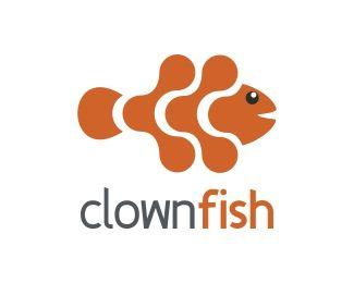 Orange Clown Logo - Clown Fish Designed by bicone | BrandCrowd