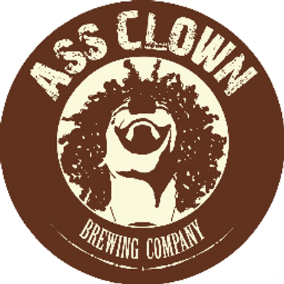 Orange Clown Logo - Ass Clown Brewing Co