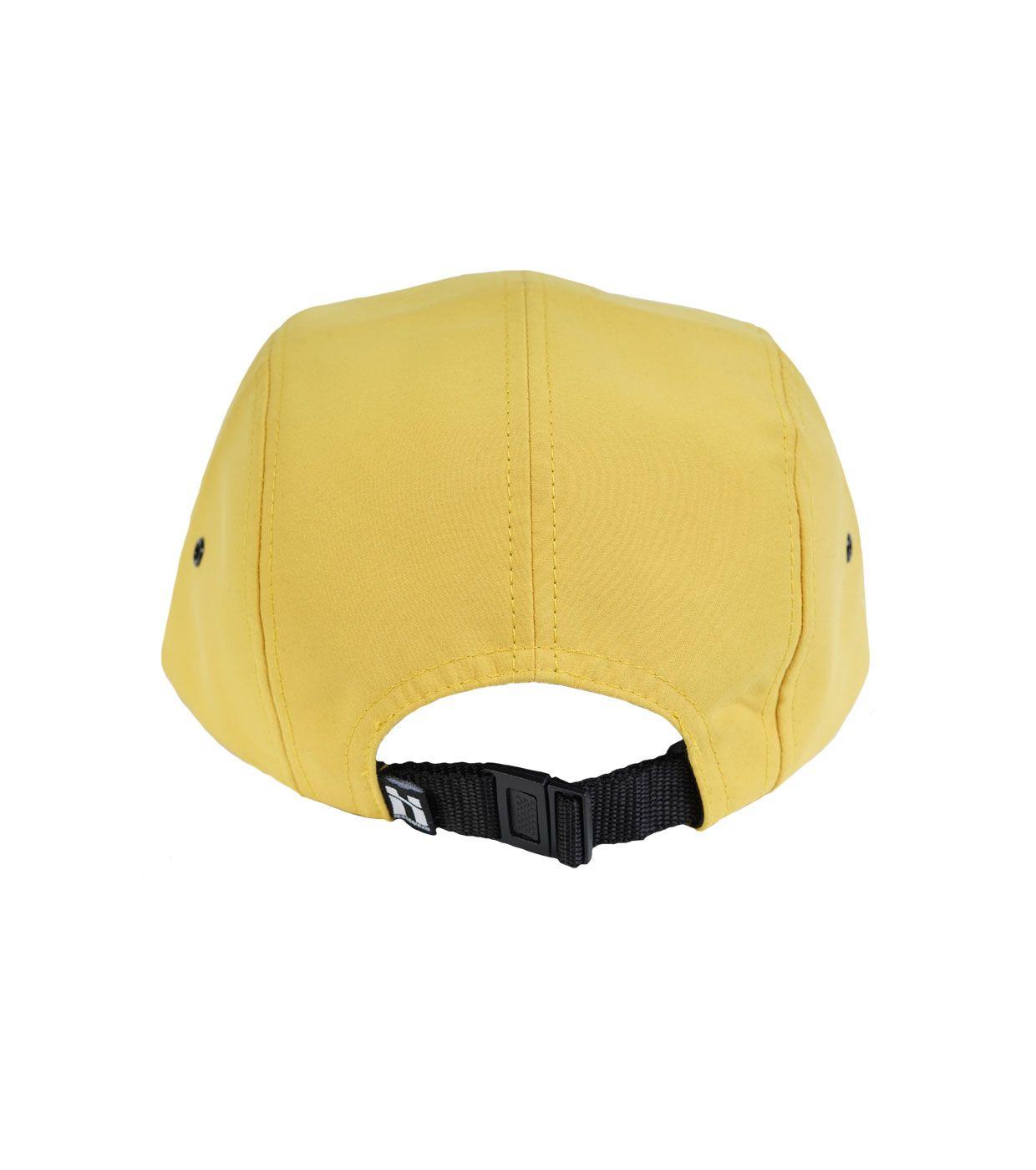 Black with a Dot of Yellow I Logo - Mr. Serious fat cap series, Yellow super fat cap. Yellow 5 panel