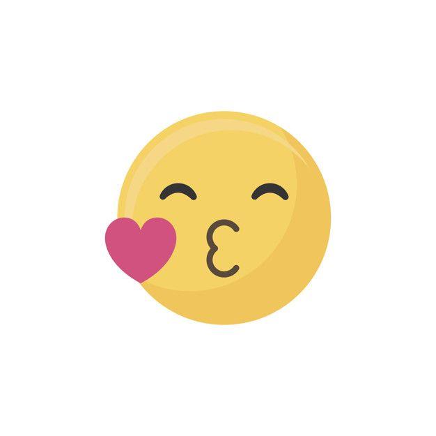 Kiss Emoji Logo - Kiss emoji Vector