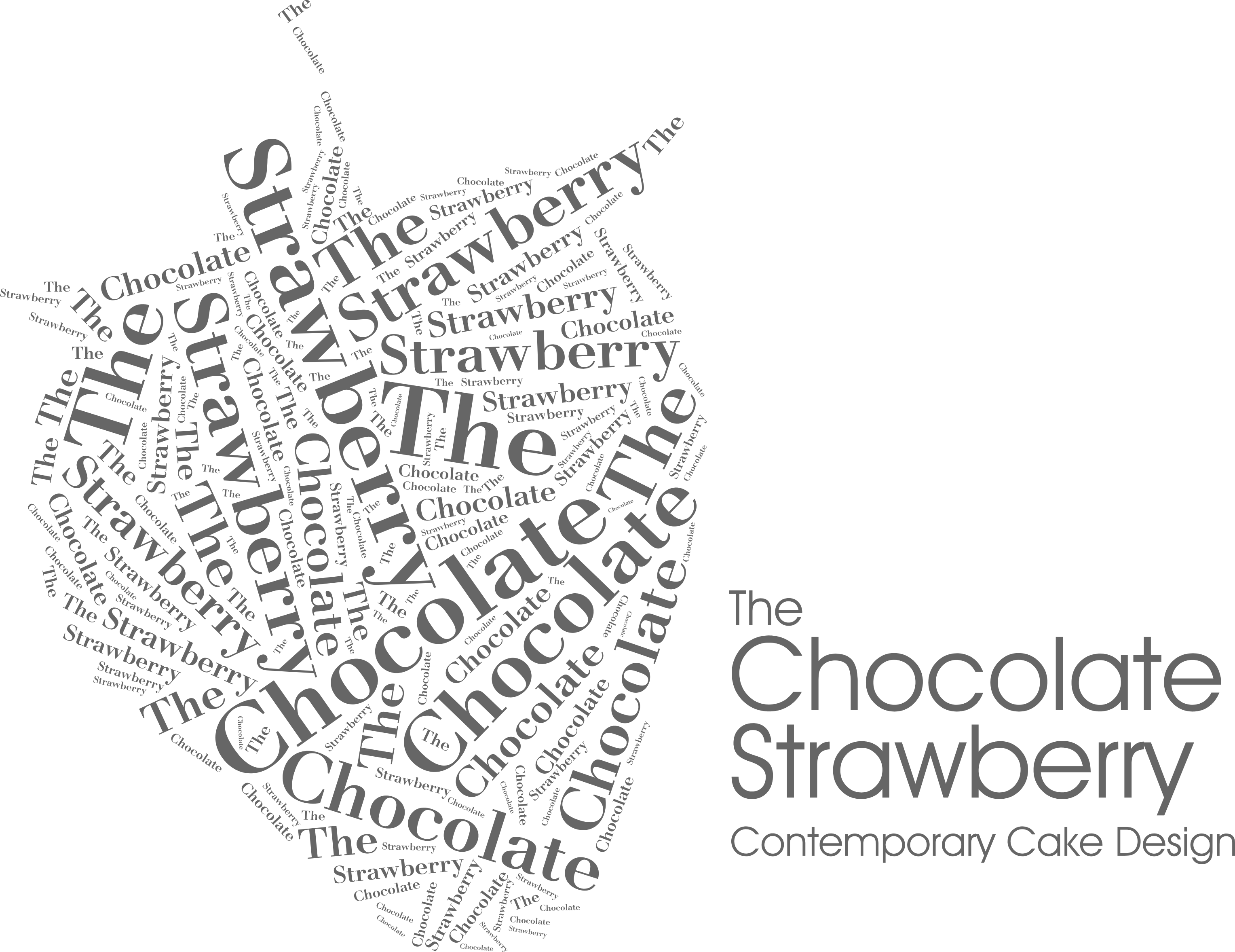 Black Strawberry Logo - The Chocolate Strawberry