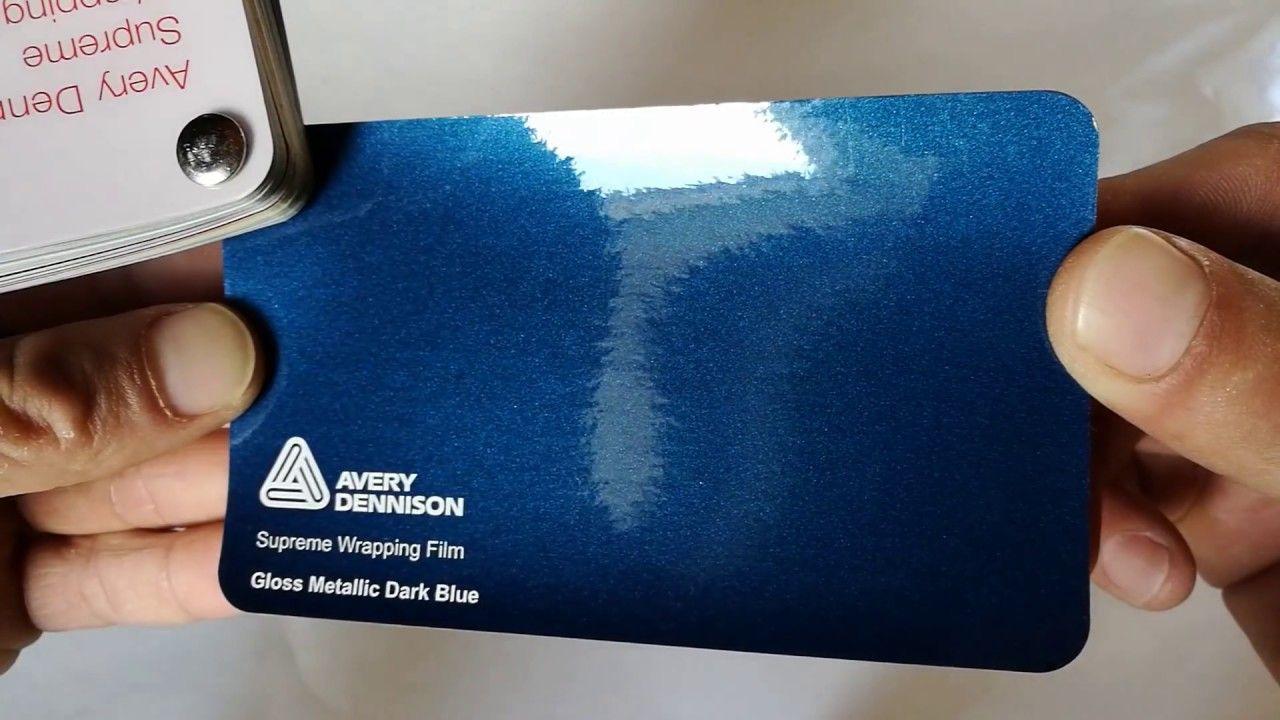Dark Blue Supreme Logo - Avery Dennison's Dark blue Supreme Wrapping™ (Gloss metallic) - YouTube