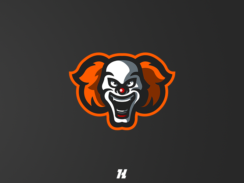 Orange Clown Logo - Clown Logo by fuckyeahhannes | Dribbble | Dribbble