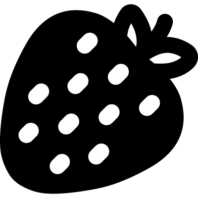 Black Strawberry Logo - Strawberry ⋆ Free Vectors, Logos, Icon and Photo Downloads