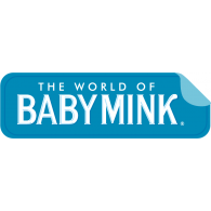 Baby in a World with Blue Logo - Baby Mink. Brands of the World™. Download vector logos and logotypes