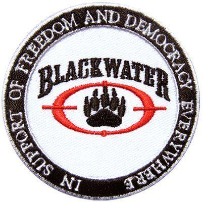 Blackwater Company Logo - Blackwater ODA Combat USA Security Mercs Army New Iron on Patch