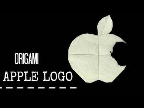 Steve Jobs with Apple Logo - Origami Apple Logo Tutorial (Steve Jobs Face) - YouTube