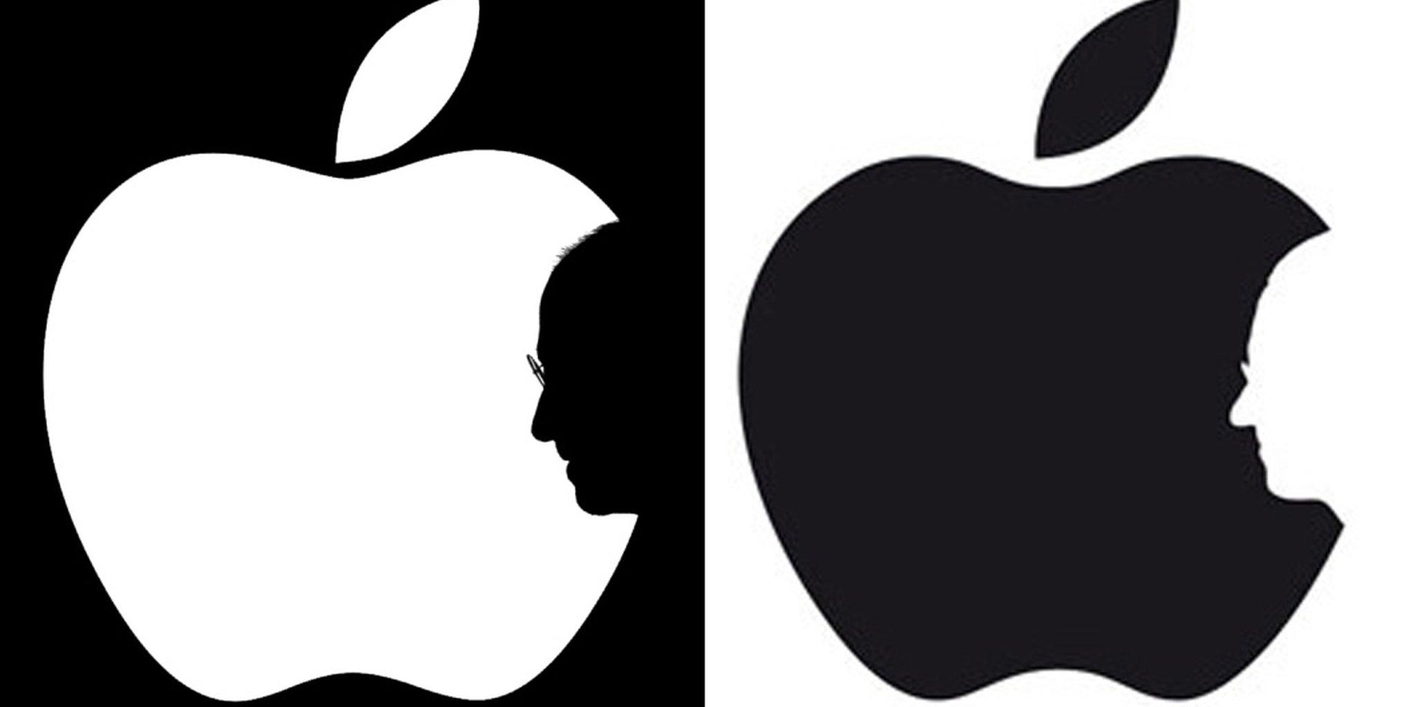 Steve Jobs with Apple Logo - Two illustrators claim credit for the same Steve Jobs portrait