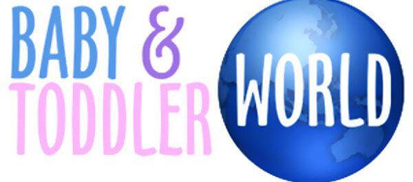 Baby in a World with Blue Logo - Baby and Toddler World £15.00 off Voucher - Doesn't Grow on Trees Ltd