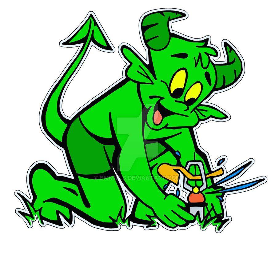 Green Devil Logo - Green devil logo by Bmmills on DeviantArt
