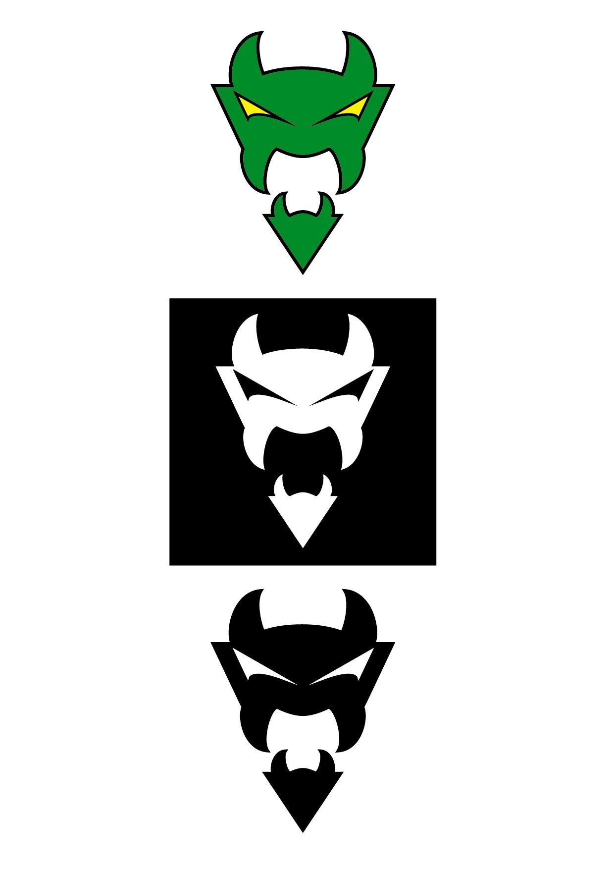 Green Devil Logo - Logo Green Devil. logo design. Logo design, Logos, Design