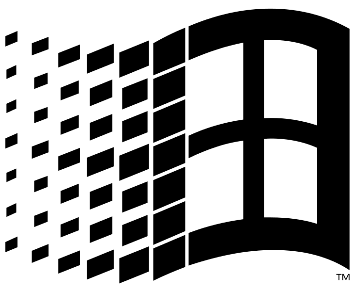 Windows 12 Logo - Microsoft Logo Wingdings Font.svg