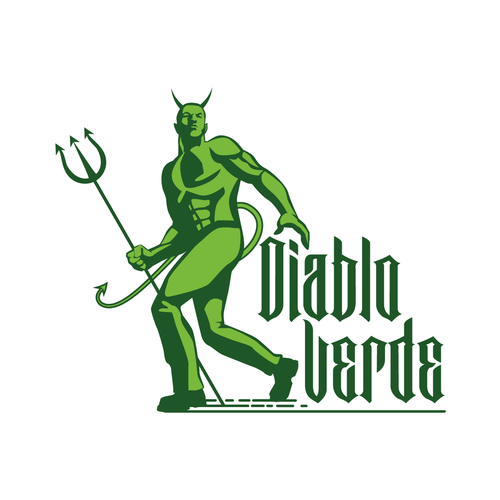 Green Devil Logo - Create a cool party guy Devil for our creamy cilantro sauce - Salsa ...