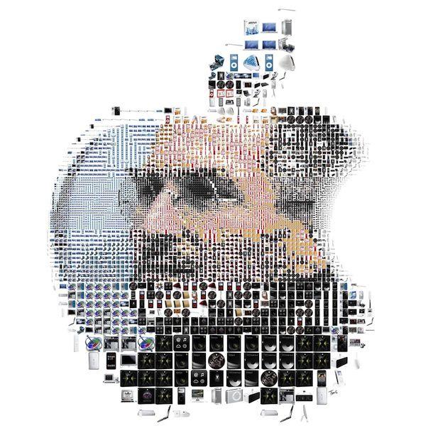 Steve Jobs Apple Logo - The evolution of the Apple logo