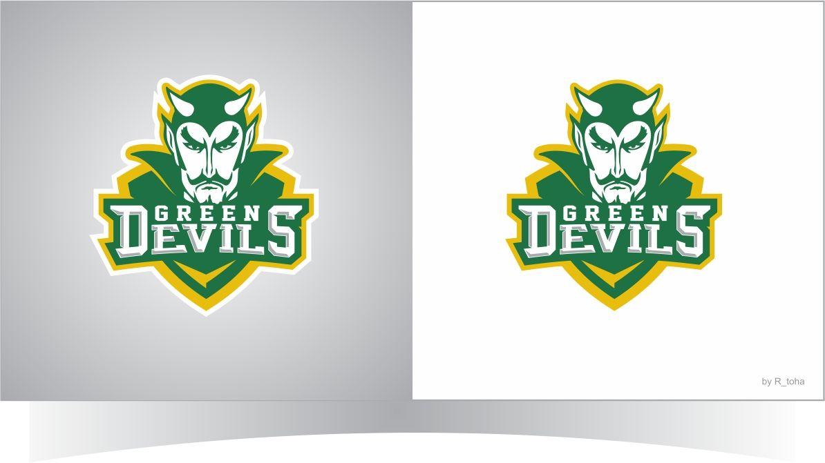 Green Devil Logo - Bold, Serious Logo Design for we don't require words -- if you'd ...