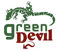 Green Devil Logo - Green Devil Safari