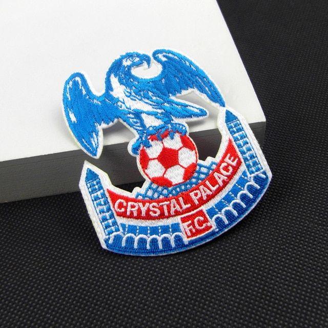 Crystal Palace Soccer Logo - Free Shipping CRYSTAL PALACE FC Soccer logo patches embroidery