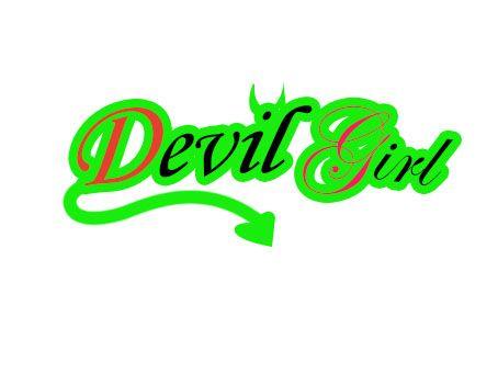 Green Devil Logo - Devil Girl