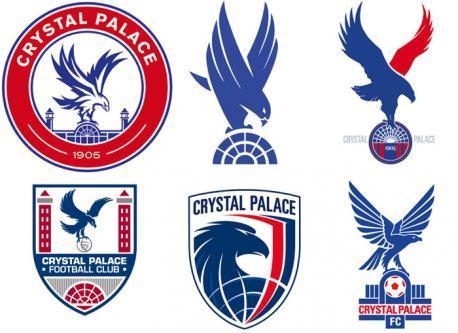 Crystal Palace Soccer Logo - Chrystal Palace FC | Footy Design