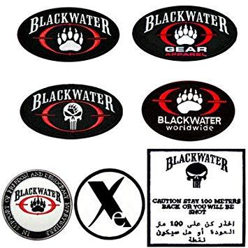 Blackwater Company Logo - Amazon.com: 7 Lot Blackwater Security Army Combat Mercs Iraq Cap ...