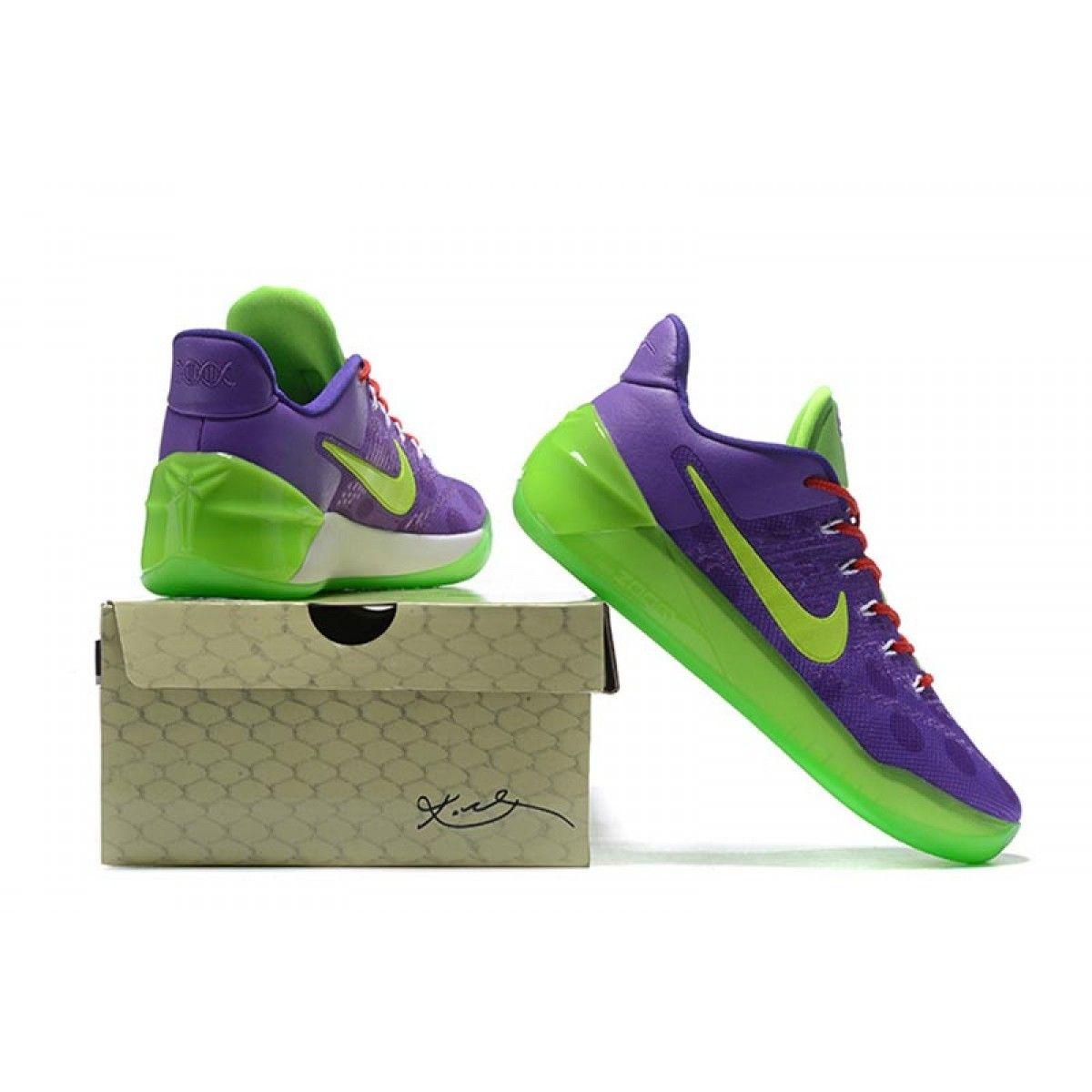 Purple and Green Basketball Logo - Nike Kobe A.D. Low Basketball Shoe Unisex Purple/Green | Nike Kobe ...