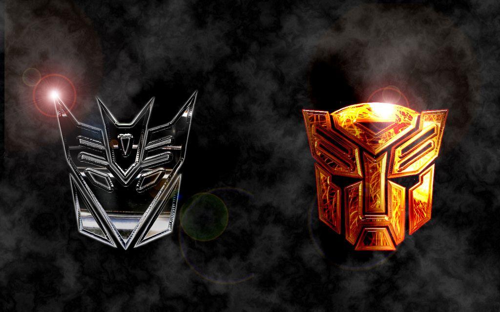 Transformers Autobots and Decepticons Logo - transformers-autobots-vs-decepticons-logo-wallpaper | Flickr