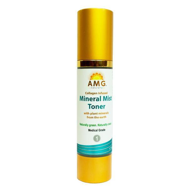 AMG Minerals Logo - Mineral Mist Toner