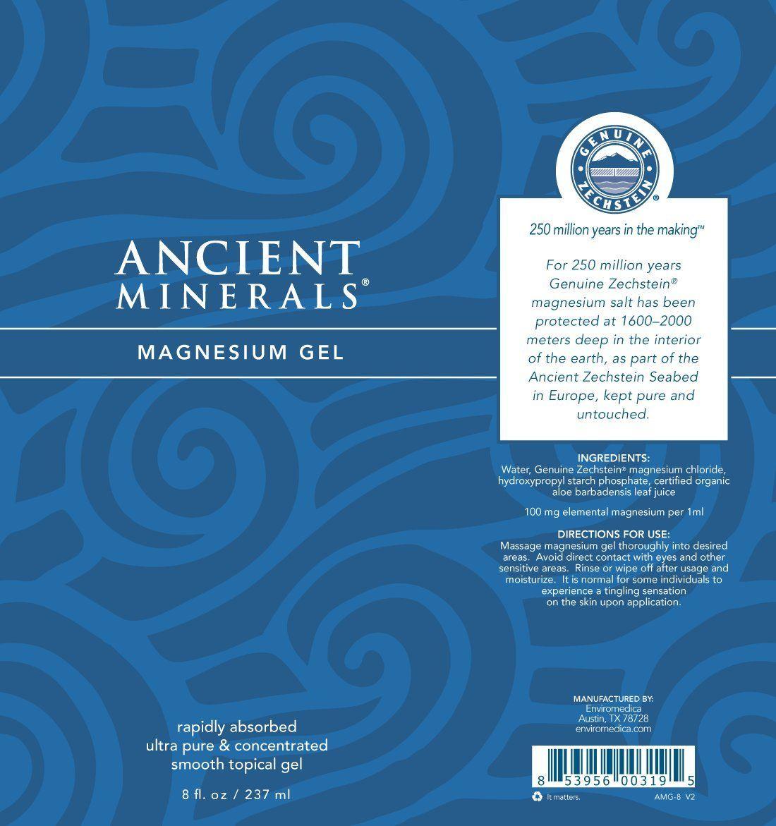 AMG Minerals Logo - Ancient 237ml Minerals Magnesium Gel: Amazon.co.uk: Health