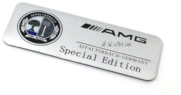 AMG Minerals Logo - Metal Silver AMG Logo Special Edition Badge Car Sticker Emblem For ...