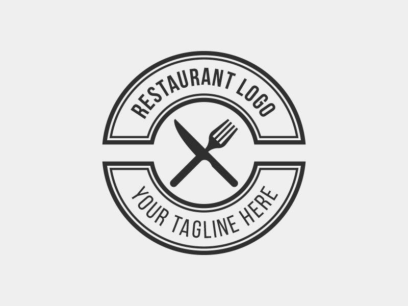 Restauramt Logo - Restaurant Logo Template