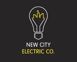Electric Company Logo - New City Electric Company Designed by shapingthepage | BrandCrowd