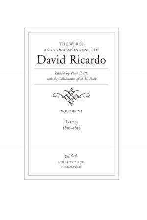 6 Letter IB Guess That Logo - The Works and Correspondence of David Ricardo, Vol. 6 Letters 1810