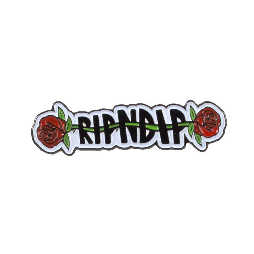 Ripndip Logo - Roses Pin – RIPNDIP