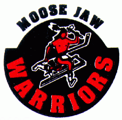 Moose Jaw Logo - Moose Jaw Warriors hockey logo from 1990-91 at Hockeydb.com
