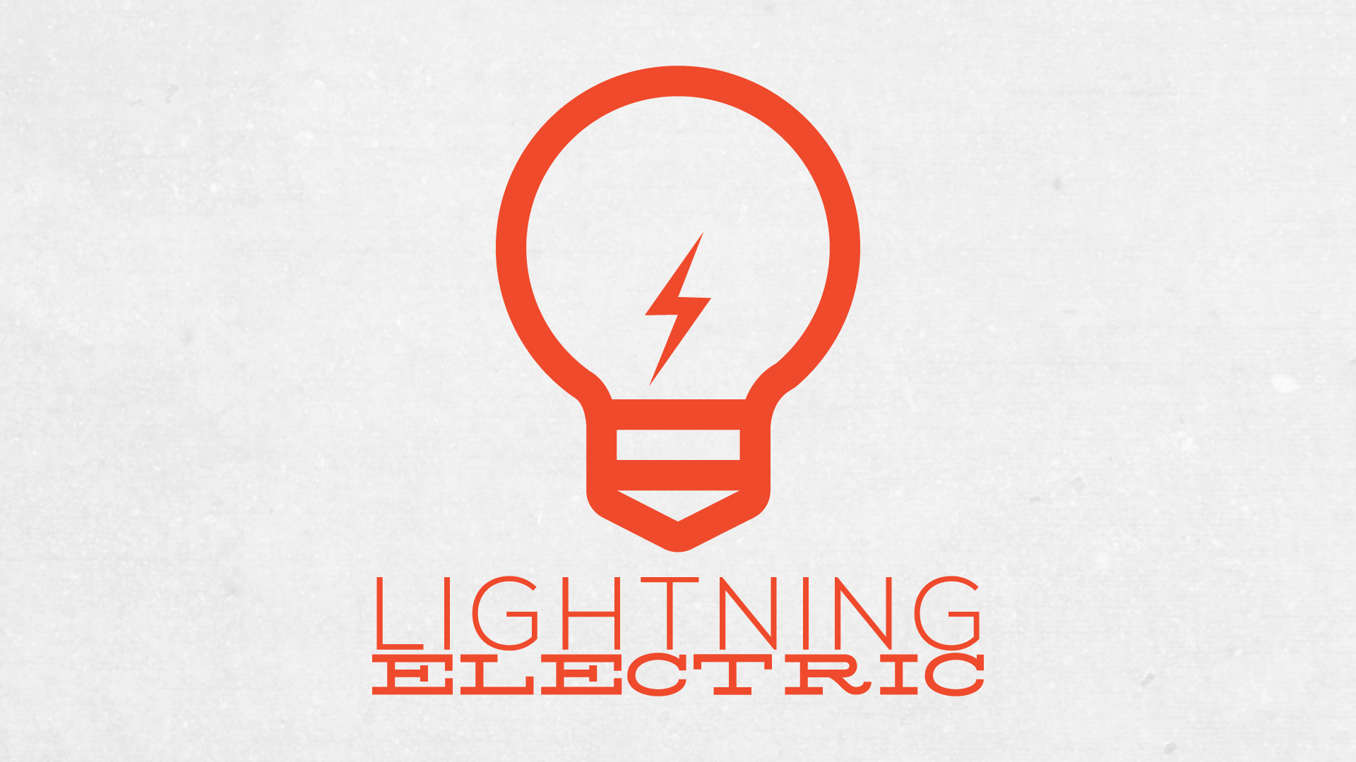 Electric Company Logo - Lightning Electric – cdm design