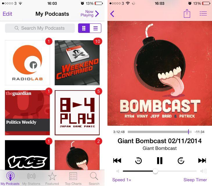 Giant Red O Logo - of the Best Podcast Apps for the iPhone and iPad