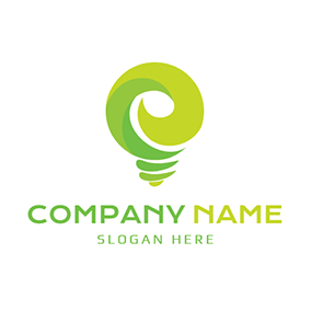 Green Flaming Logo - Free Energy Logo Designs | DesignEvo Logo Maker
